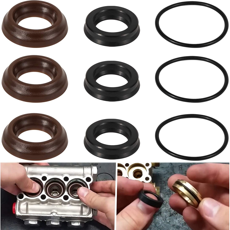 Vacuum Chamber Kit With Pump - AR1857เครื่องซักผ้าความดันชุด18มม.XR ซีลชุดซ่อมสำหรับ Annovi Reverberi เครื่องฉีดน้ำแรงดันสูงปั๊ม RK