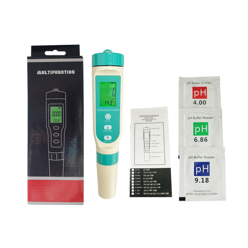 Ph Meter Digital Water Tester - เครื่องวัดค่า pH ดิจิตอล 7 in 1