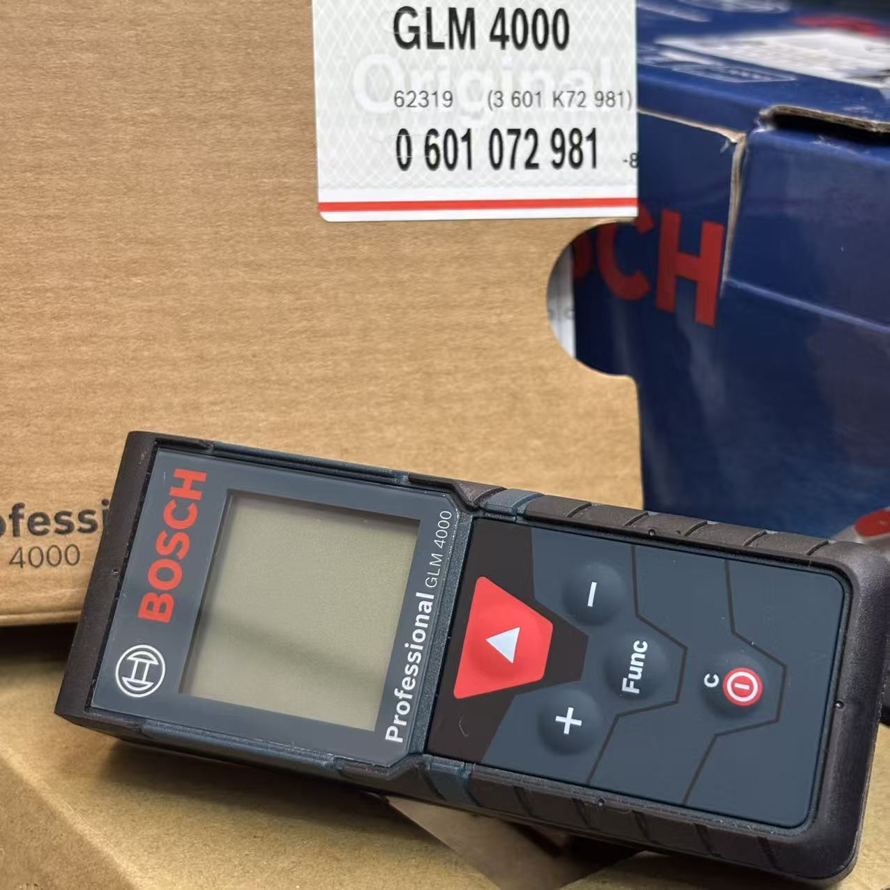 Test Instruments - BOSCH GLM 4000 เครื่องวัดระยะด้วยเลเซอร์ ดิจิตอลเทปวัดระยะ 40
