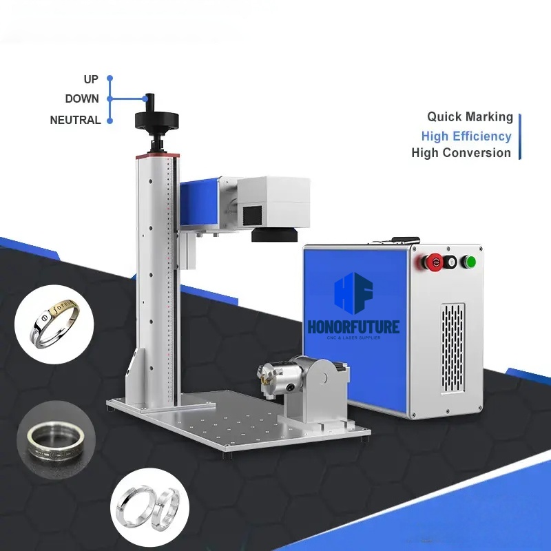 เครื่องเลเซอร์ไฟเบอร์ 20w 30w  - Fiber Laser Marking Machine 30W บทวิจารณ์และราคา