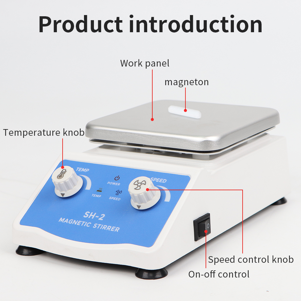 เครื่องทําความร้อน Magnetic St - Lab Magnetic Stirrer Hot Plate บทวิจารณ์และราคา