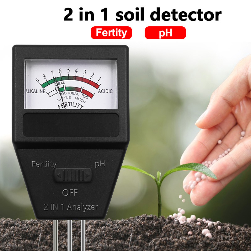 2 in 1 Soil PH Fertility Meter - Ph Meter Digital Water Tester บทวิจารณ์และราคา