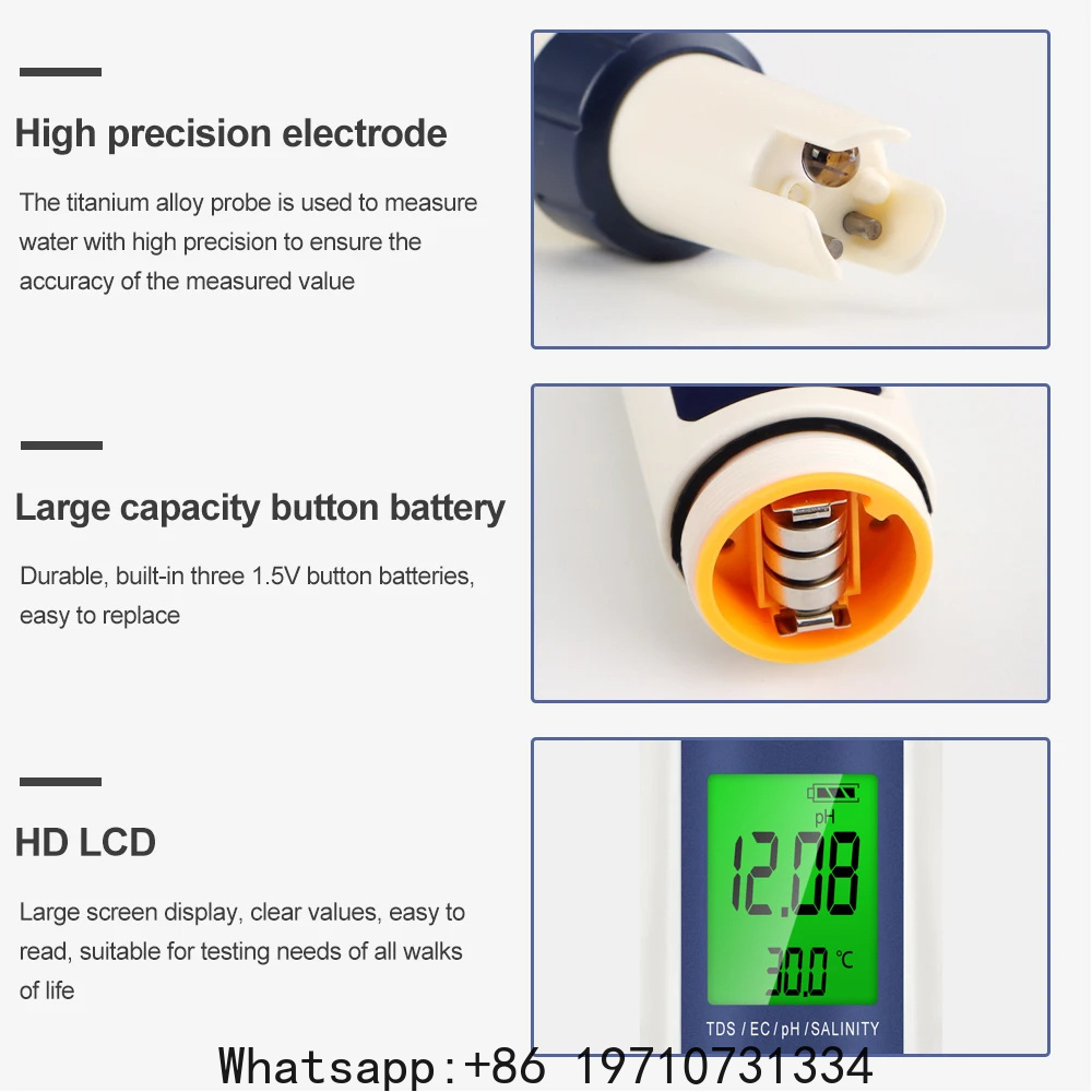 เครื่องวัดค่า PH แบบดิจิตอล 5  - Ph Meter Digital Water Tester บทวิจารณ์และราคา
