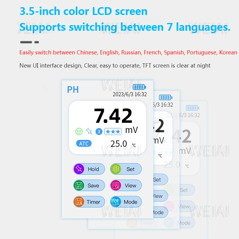 เครื่องวัดค่า pH ดิจิทัล IKEME - Ph Meter Digital Water Tester บทวิจารณ์และราคา