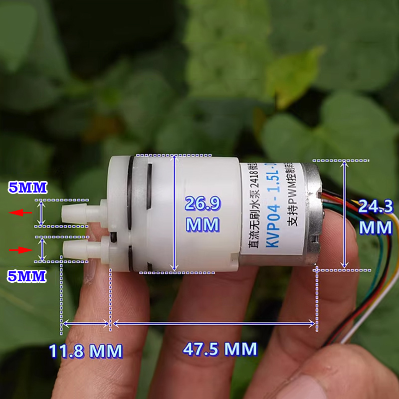 ปั๊มน้ำขนาดเล็ก DC 6V 9V 12V ร - Mini Peristaltic Pump 12V บทวิจารณ์และราคา