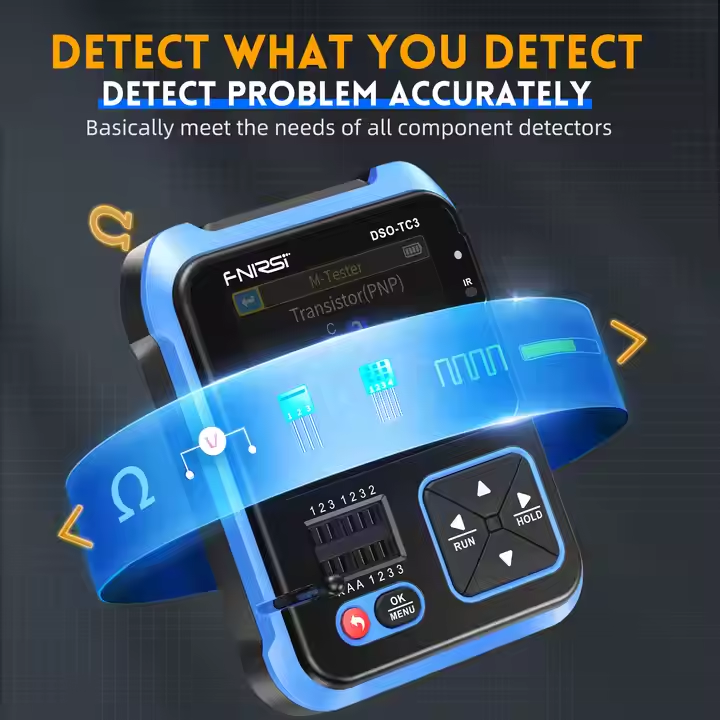 FNIRSI DSO-TC3 มินิออสซิลโลสโค - Fnirsi Digital Oscilloscope Handheld บทวิจารณ์และราคา
