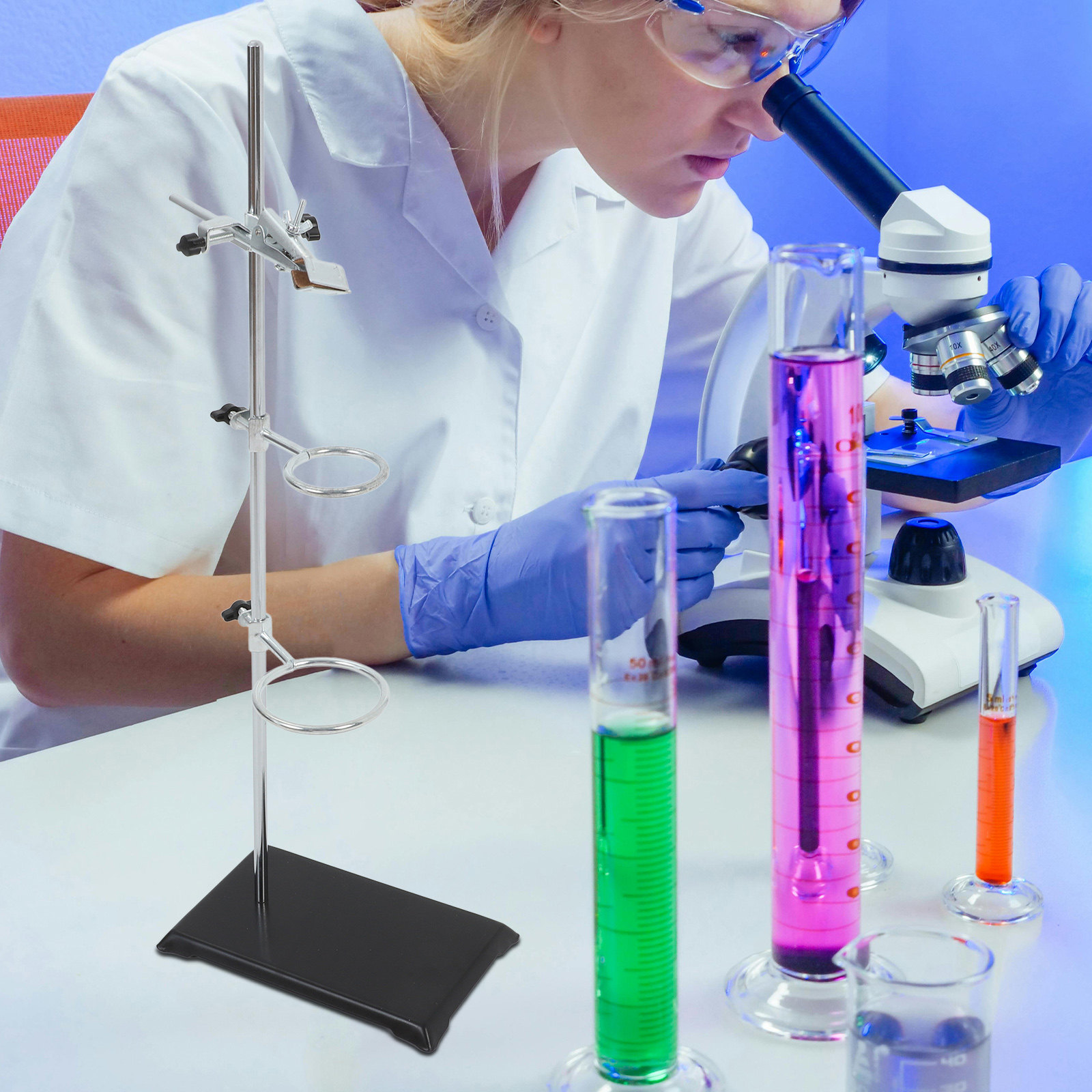 ขาตั้งวงแหวนสำหรับห้องปฏิบัติก - Lab Equipment บทวิจารณ์และราคา