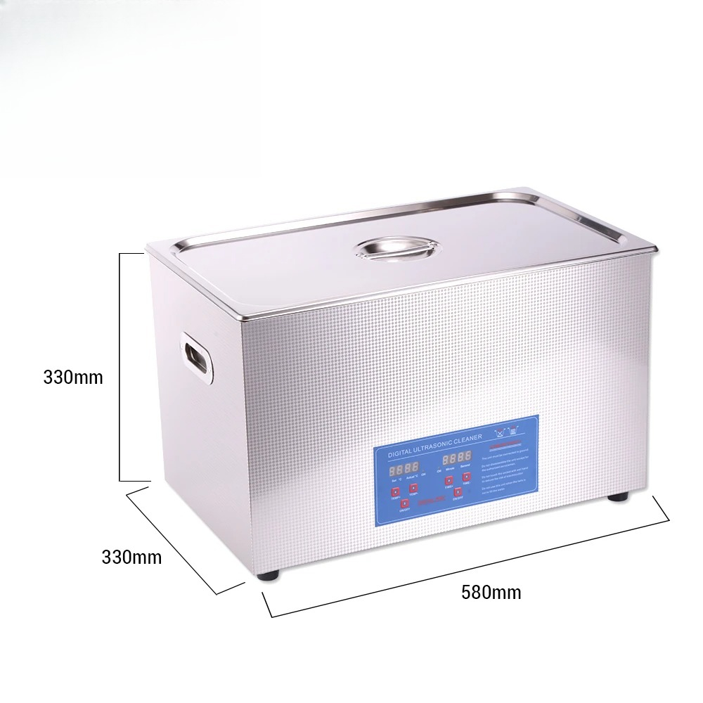 เครื่องทำความสะอาดชิ้นส่วนรถยน - Ultrasonic Cleaner 30L Industrial บทวิจารณ์และราคา