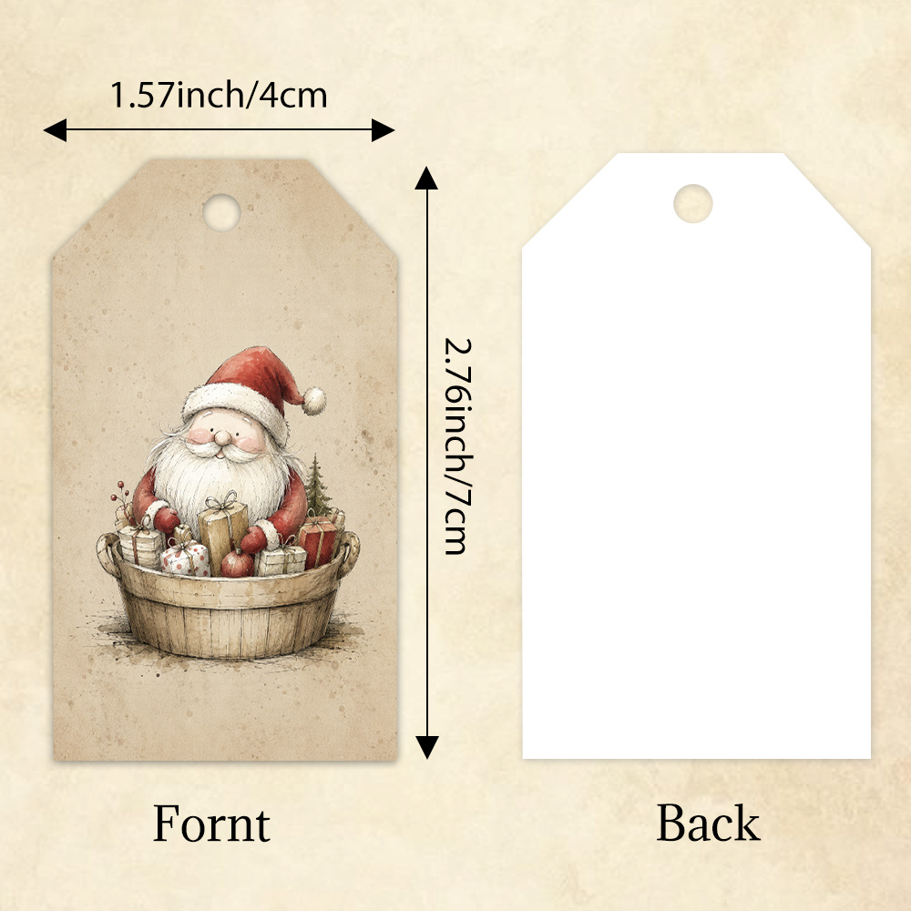 ป้ายตกแต่งซานตาคลอสสุดน่ารัก 4 - Packaging บทวิจารณ์และราคา