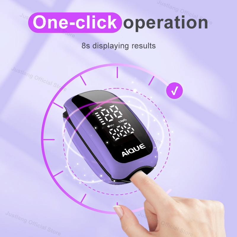 AiQUE ชาร์จ Digital Finger Pul - Pulse Oximeter Fingertip Rechargeable บทวิจารณ์และราคา