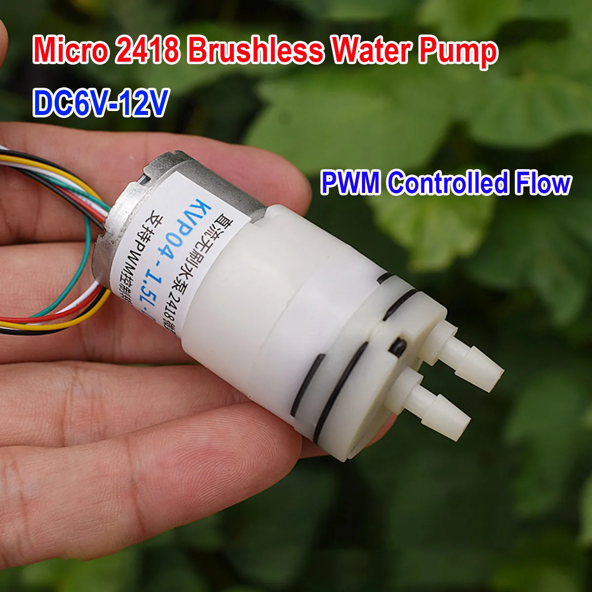 ปั๊มน้ำ DC 6V 9V 12V 310แบบไร้ - Mini Peristaltic Pump 12V บทวิจารณ์และราคา