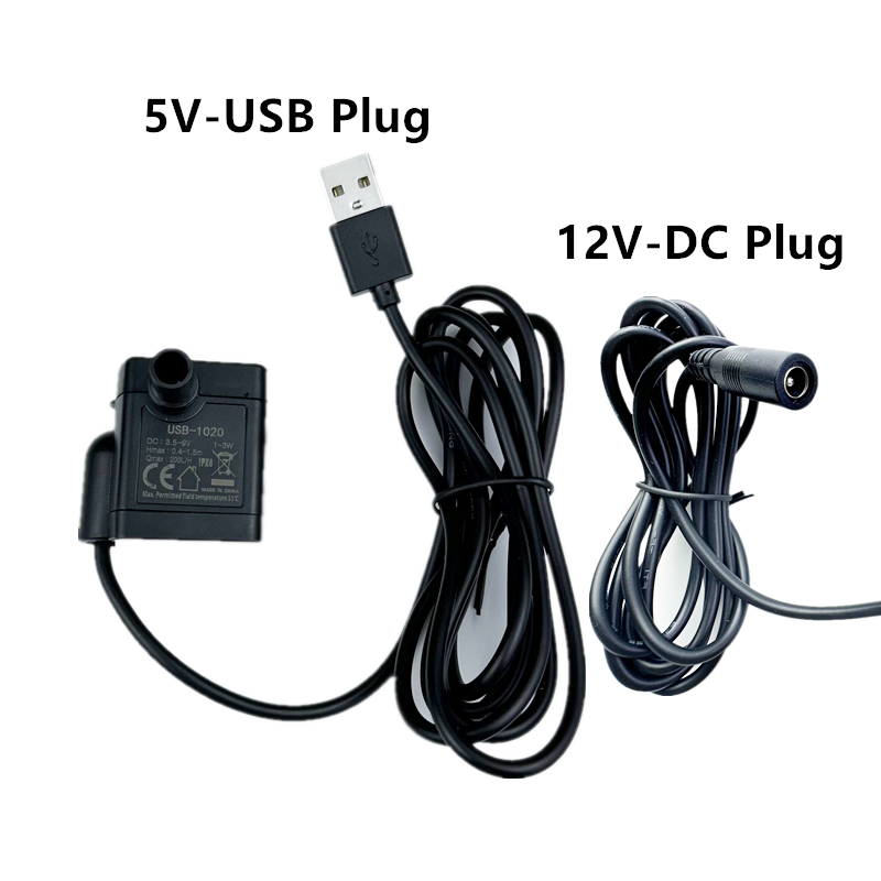 1PCS ปั๊มน้ํา 5V ปลั๊ก USB 3W  - Mini Peristaltic Pump 12V บทวิจารณ์และราคา
