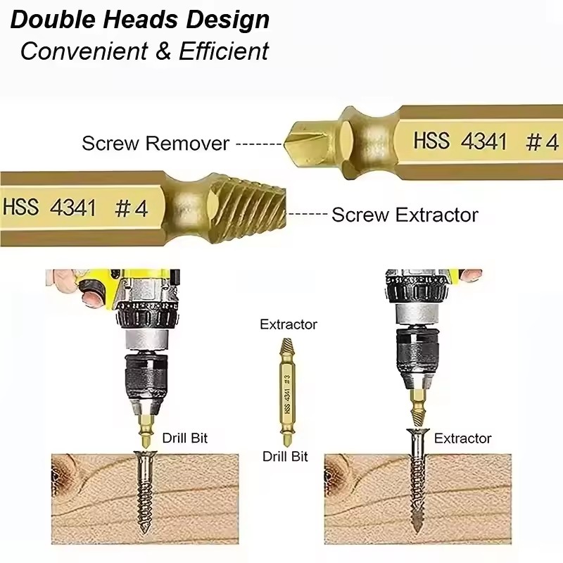 ชุดดอกสว่านถอนสกรูหัก ชุดเครื่ - Industrial Tools บทวิจารณ์และราคา